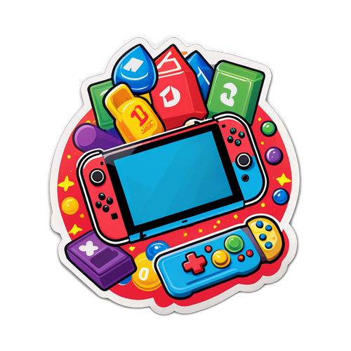 エディオンスイッチ2くじのゲームコントローラーとロタリーボックスデザイン