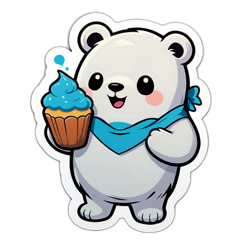 ユニークなゴーストベアキャラクター