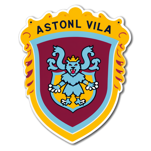 Stiker Aston Villa Klasik