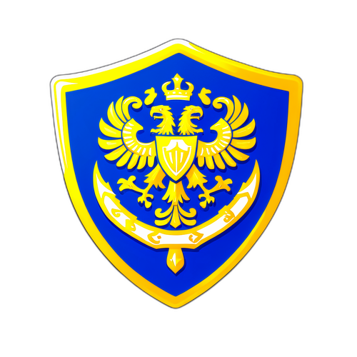 Dibujo minimalista del escudo de Emelec