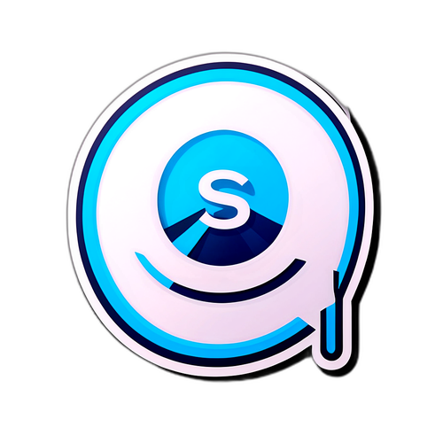 Adesivo do Logo SES SC
