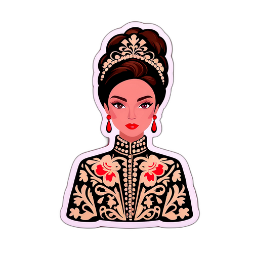 Elegante klistremerke inspirert av Valentino Garavani