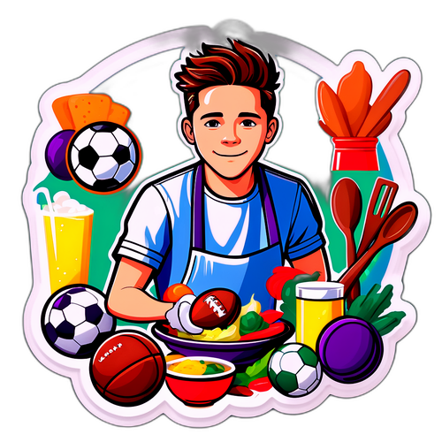 Pepajakan Berwarna Brooklyn Beckham dengan Gaya Memasak