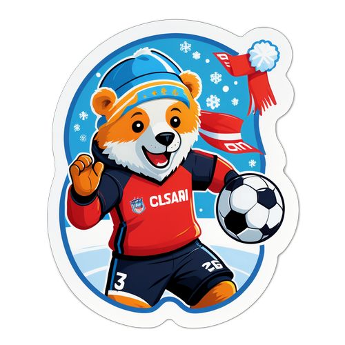 Campaniile de promovare a fotbalului în aer polar