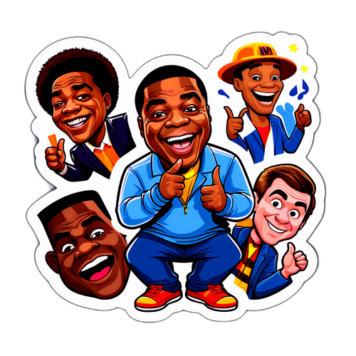 Autocollant inspiré par Tracy Morgan