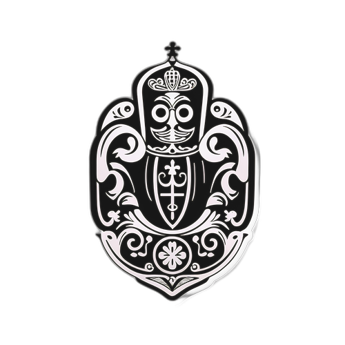 Stilisierte Figur von Dominik Dobis - Grafisches Bild von Wien