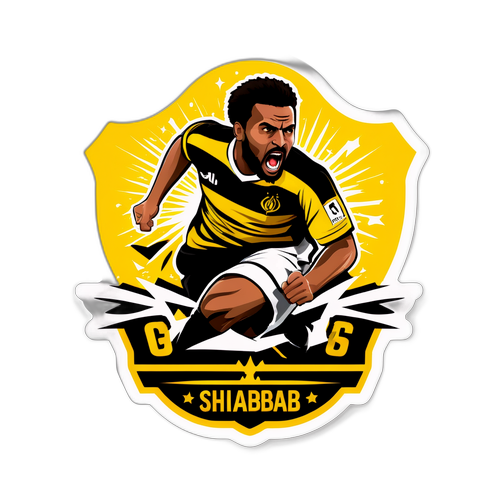 Stiker Energetik Al-Ittihad vs Al-Shabab