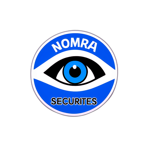 ノムラ証券ロゴステッカー