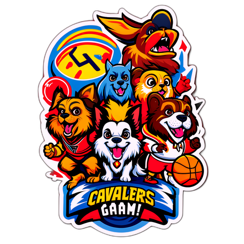 Eksena ng Laro ng Cavaliers at Rockets