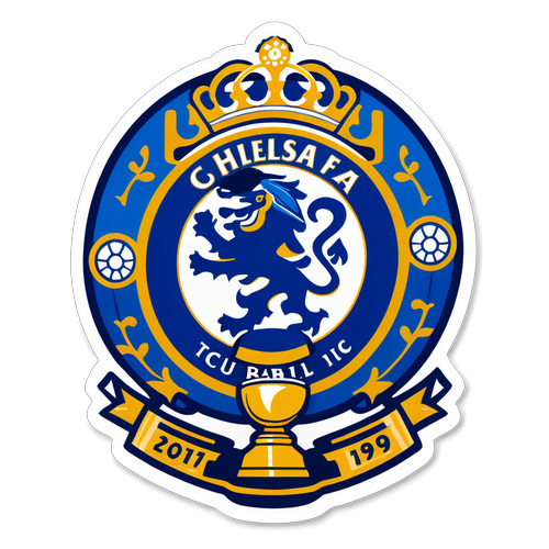 Autocolant tematic Chelsea FC