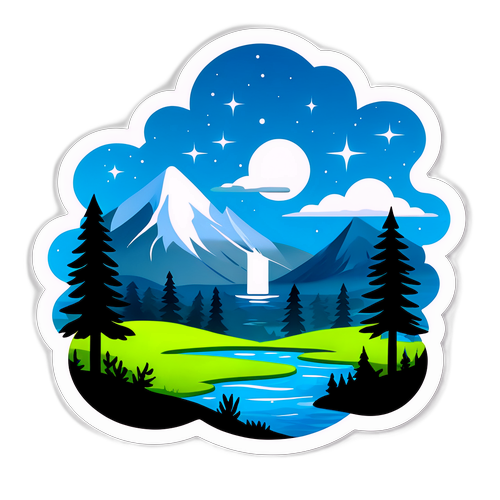 ציטוט מוטיבציה על תקווה וחוסן בנוף שקט