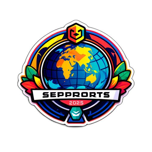 Наклейка, присвячена Міжнародному 2025