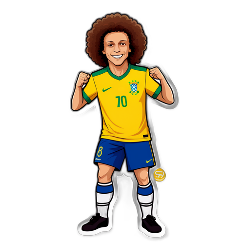 David Luiz em Pose Icônica