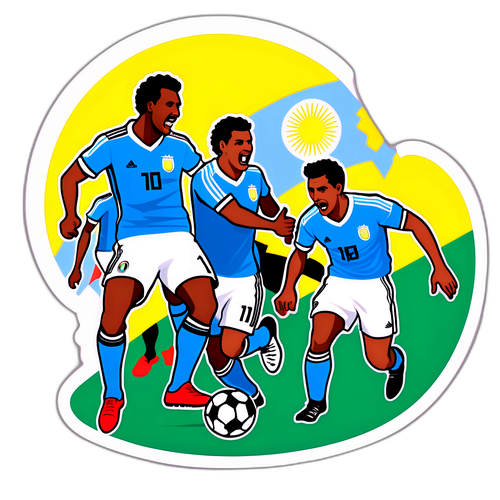Pertandingan Argentina vs Kolombia