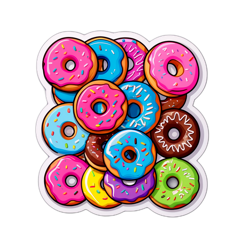 Herkkudonitseja eri makuilla