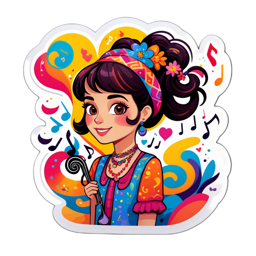 Makulay at Masayang Sticker