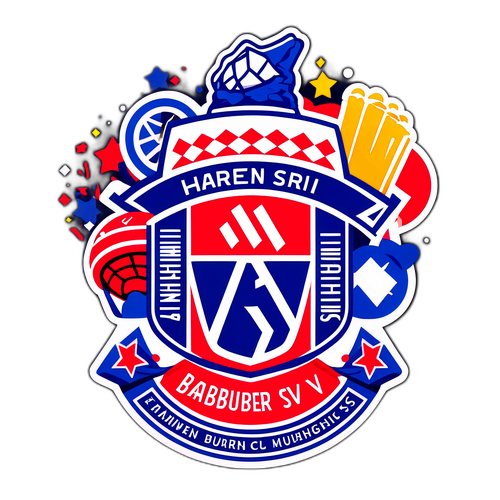 Stylish Sticker med Bayern München og Hamburger SV