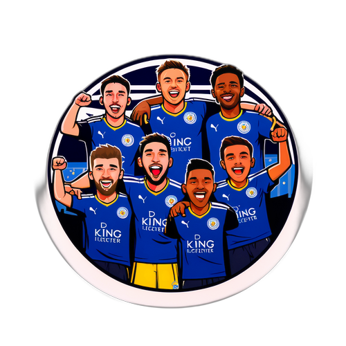 Sticker Penyokong Leicester City di Stadium