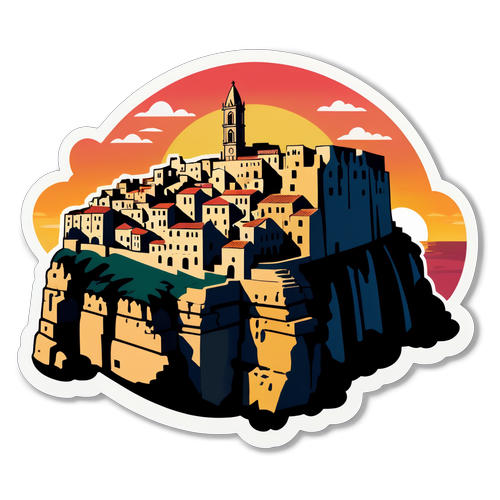 Matera Solnedgang