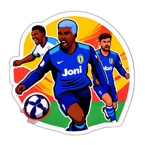 Tem dán trận đấu Porto với hình ảnh cầu thủ và logo