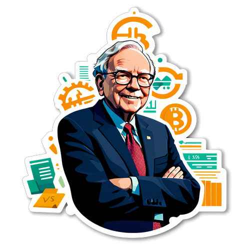 Warren Buffett Klistermærke