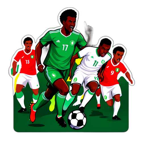 Mbunifu wa Mchezo wa Soka Nigeria dhidi ya Algeria
