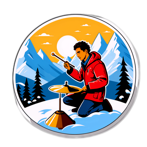 Klaebo a havas hegyoldalon