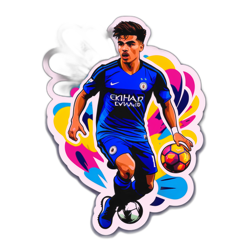 Sticker Brahim Diaz Dalam Aksi