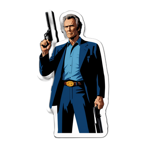 A arte estilizada de Clint Eastwood