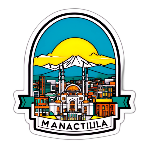 Manisa Metropoliten Belediyesi Silueti Sticker