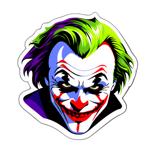 Autocollant hommage à Heath Ledger