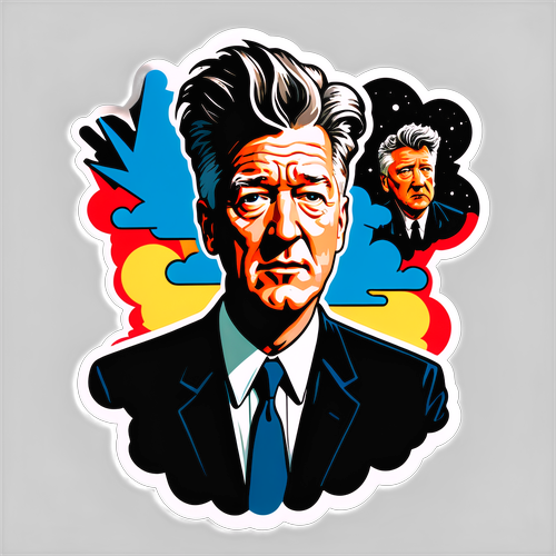 Sumanib sa Sining: David Lynch sa Retro Komiks na Estilo na Mamangha sa Iyong Imagination!