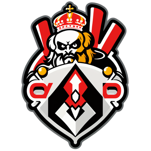 Rayo Vallecano Fejringsklistermærke med Logo