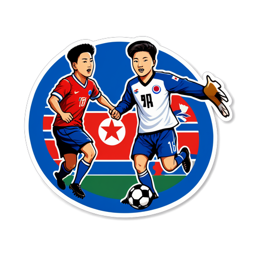 Rival Dirasakan! Perlawanan Epik Antara Korea Utara dan Korea Selatan Dalam Bola Sepak!