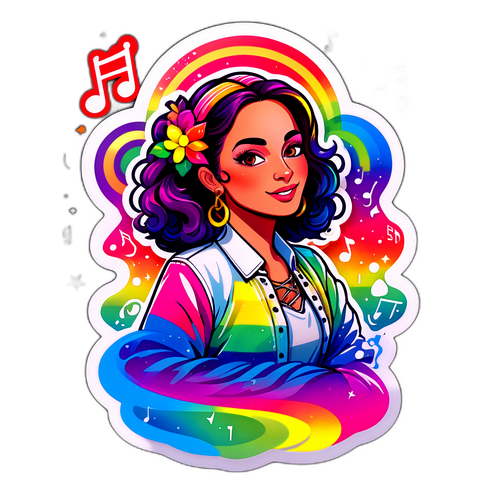 Adesivo Artistico di Loredana Bertè