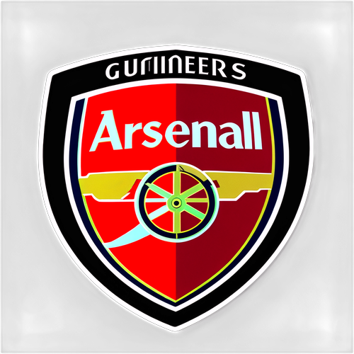 Arsenal Gunners Forever: Emblem yang Mencuri Tumpuan di Emirates Stadium!