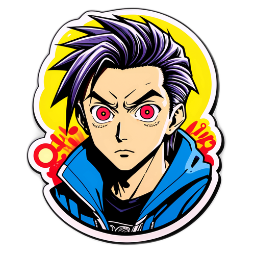 アーティストのキャラクターシール