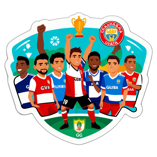 Sticker de Apoyo a Guabirá en Día de Partido