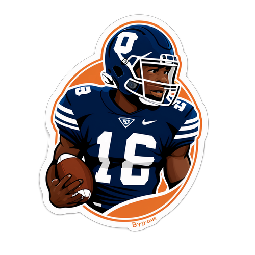 Bryce Underwood College Football Sticker