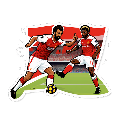 Sticker ya Mechi ya Liverpool na Arsenal
