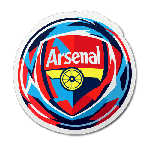 Arsenal vs Manchester City Kamp Sticker