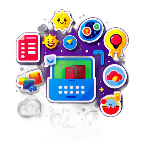 Engasjerende klistremerke for web app fc 26