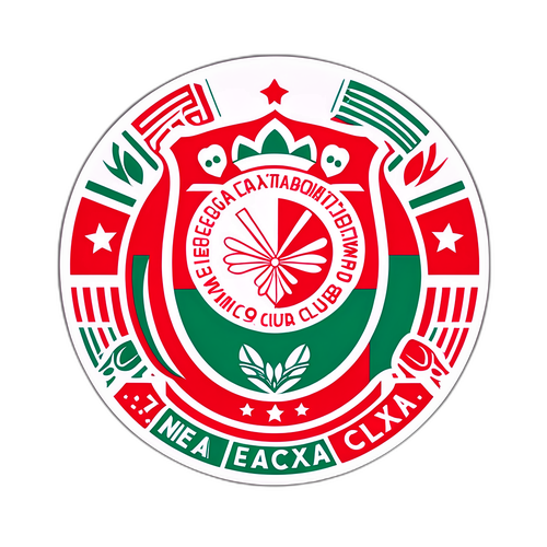 Adesivo Estilizado do Logo do Necaxa
