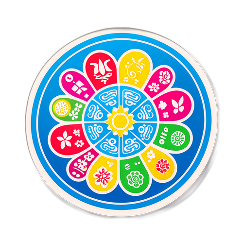 台灣彩票圖案貼紙