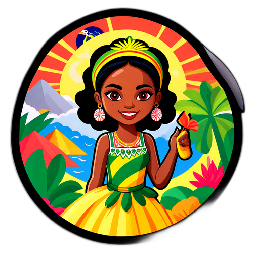 Adesivo Artístico de Dira Paes