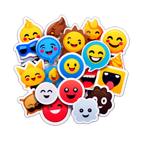 मज़ेदार स्टिकर जो इंटरनेट ट्रेंड्स का प्रतिनिधित्व करते हैं