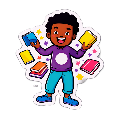 Leikkisä Jammie Booker -tarra