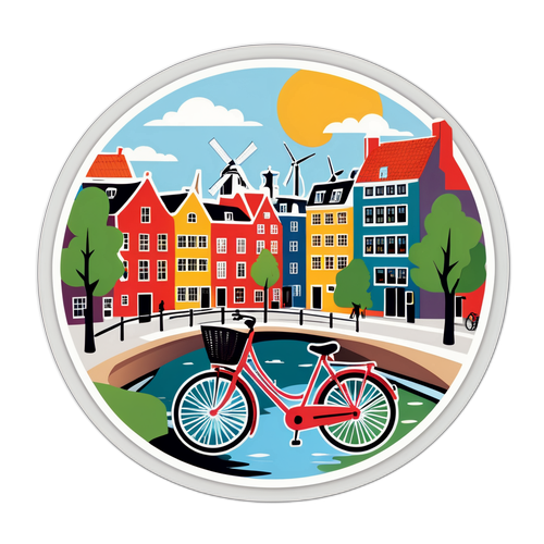 Sticker Stiloso di Copenaghen
