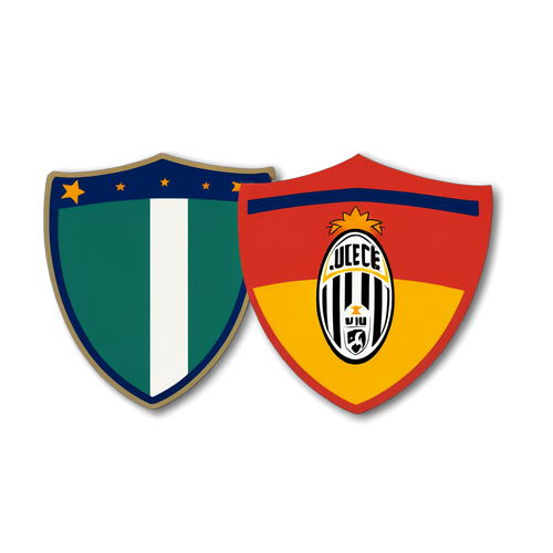 Lecce vs Juventus Sticker