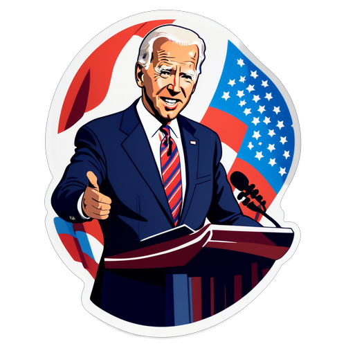 Inspirasyon at Patriotismo: Ang Makapangyarihang Talumpati ni Joe Biden sa Harap ng Bandila ng Amerika!